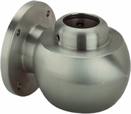 CS480 Wall Bracket, Fits 48.3mm Tube, Brushed Stainless Steel, IP66