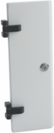 Drive Access Door for Concept HMI Enclosure, 13.15x4.61x0.56 Inch, Steel, Light Gray
