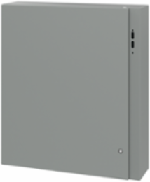 Concept Disconnect Enclosure Type 4, 36 x 32 x 8 Inch, Gray Steel, NEMA 4