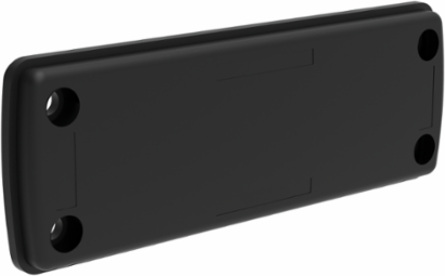 Cable Entry Blind Cover 55x126x12mm, Black, IP66, Polyamide 6.6