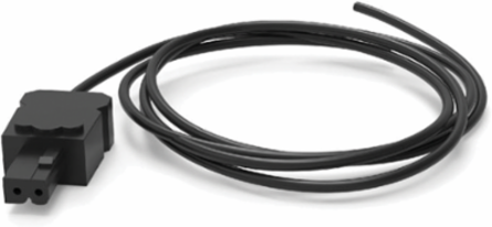 Compact LED Light Connection Cable 3000mm Black Plastic UL