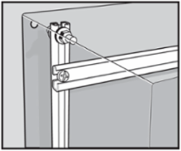 Steel Mounting Channels for 20 Inch Enclosures, Plated Finish, 1.21mm Thickness