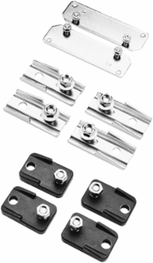 Mounting Bracket Kit 3.06x1.34x0.60 Inch, Polished Stainless Steel 304