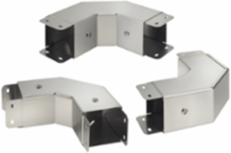 90-Degree Elbow CleanTray Top Cover 2 Inch x 2 Inch, Brushed SS304