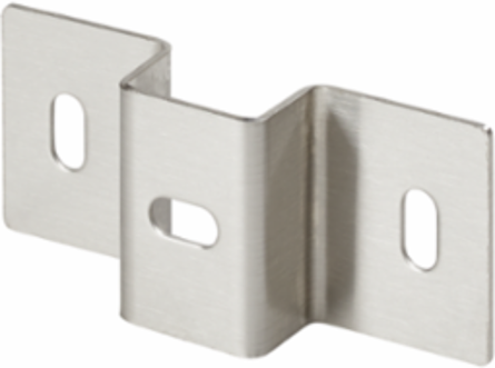 CleanTray Hanger Bracket 3 Inch x 3 Inch Brushed SS304