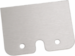 Cable Exit Cover CleanTray, 4x4 & 6x6 Inch, Brushed Stainless Steel