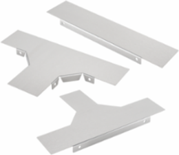Divider CleanTray 90-Degree Tee 4 Inch x 4 Inch Stainless Steel 304 Brushed