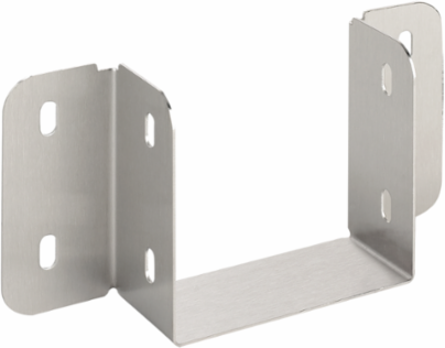 Side Coupling CleanTray, 4.00x4.00, Brushed, SS304