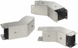 45-Degree Elbow Outside Cover CleanTray, 4 Inch x 6 Inch, Brushed SS304