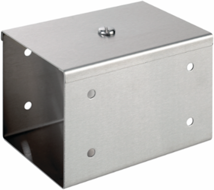 Straight Section Splice Perforated CleanTray, 6.00x6.00, Brushed, SS304