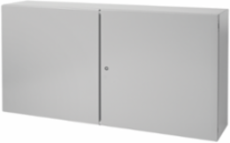 Concept Two-Door Enclosure 36x42x16 Inch, Gray, Steel, NEMA Type 12, Weight 152 lbs
