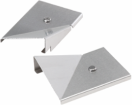 Transition Cover Sloped to Flat Right Hand CleanTray, 3.00x3.00, Brushed, SS304