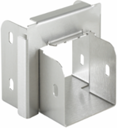 Reducer CleanTray Sloped Right, 6x6 to 4x4, Brushed, SS304