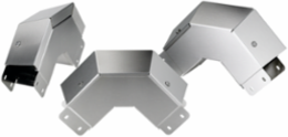 90-Degree Elbow CleanTray Outside Cover, 6 Inch x 6 Inch, Stainless Steel