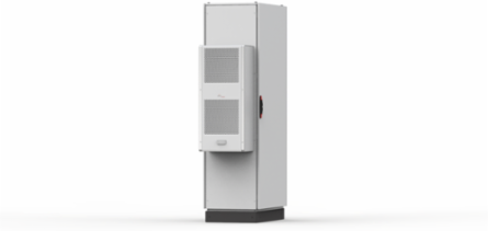 Vertical Cooling Unit 5950W, 400V, IP54, Stainless Steel, 22.19 Inch Width