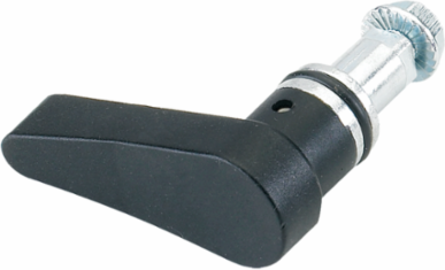 Handle Non-Locking Type 3, 4, 4X - 1.94 x 0.79 x 0.88 Inch, Steel, Black