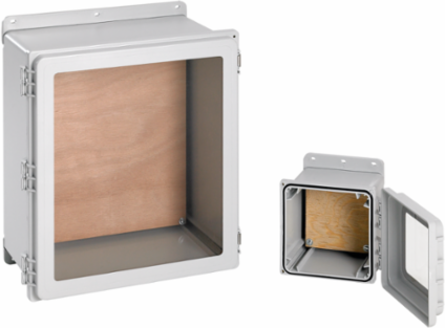 PolyPro WiFi Type 4X, 6.12x6.12x4.38, Lt Gray, Polyester