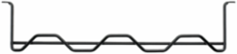 Horizontal Cable Manager Bar 19 Inch, Steel, Black Finish, 1 RU