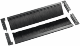 Adjustable Floor Brush Kit 10 Inch x 24 Inch Black Plastic