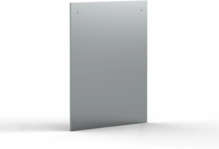 Closing Plates 125 x 125 x 2mm Mild Steel Zinc Plated, Pack of 4