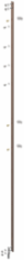Vertical Ground Bar Kits, 0.625x72.00, Electroplated, Copper