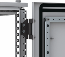 Adjustable 180-Degree Door Hinge, Die-cast Alloy, 2.99 x 2.01 x 0.31 Inch