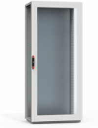 Glazed Doors 78.03 x 23.35 x 0.66 Inch Light Gray Mild Steel