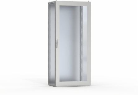 Stainless Steel Glazed Door 2000x600mm, 3mm Lock, IP55 Protection