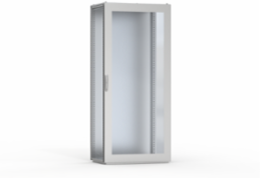 Stainless Steel Glazed Door 2000x1000mm with 3mm Lock, IP55 Protection