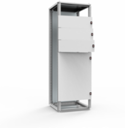 Partial door, 600x800, Mild steel, 3mm double bit lock, IP44