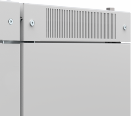 Ventilated Front Panel 100x800 Inch Mild Steel, IP20, Powder Coated
