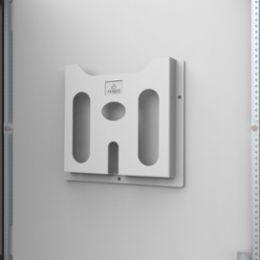 A4 Document Pocket, Thermoplastic, Usable Depth 30mm, Light Gray