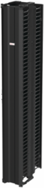 CableTek Vertical Cable Manager, 84 Inch x 11-1/4 Inch x 21-1/5 Inch, Aluminum, Black, 7 RU