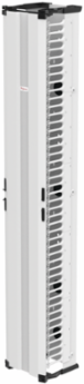 CableTek Vertical Cable Manager, 12 Inch x 84 Inch, Aluminum, 7 Rack Units