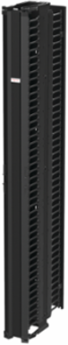 CableTek Vertical Cable Manager 84 Inch x 7.25 Inch x 21.20 Inch, Double Sided, Aluminum, Jet Black