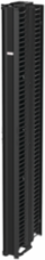 CableTek Vertical Cable Manager, 96 Inch x 7.25 Inch x 21.20 Inch, Black Aluminum