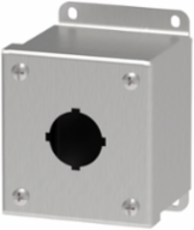 Pushbutton Screw Cover Type 4X, 1PBx30.5mm, SS316