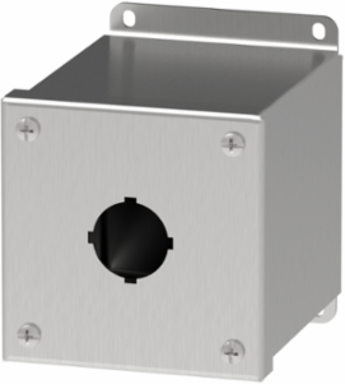 Extra-Deep Pushbutton Enclosure 1PB x 30.5mm Stainless Steel Type 4X