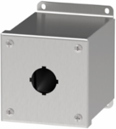 Extra-Deep Pushbutton Enclosure 1PB x 30.5mm Stainless Steel Type 4X