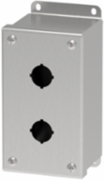 Pushbutton Screw Cover Type 4X, 2PBx22.5mm, SS304