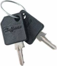 Replacement Keys 333 for AccessPlus II, L-Box and D-Box, Plated, Mild Steel