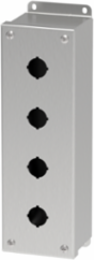 Pushbutton Screw Cover Type 4X, 4PBx22.5mm, SS304
