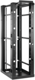 Seismic 4-Post Open-Frame Rack, 19-inch 45U, Black, Steel