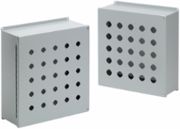 Extra-Large Pushbutton Enclosure 4PB x 22.5mm, Gray Steel, NEMA 12, IP65