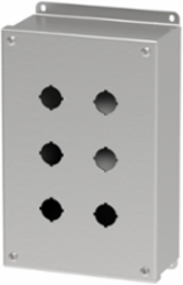 Pushbutton Screw Cover Type 4X, 6PBx22.5mm, SS304