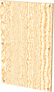 ComLine Wood Panel 900 x 600mm, Sanded Finish, 19mm Thickness
