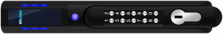 RackPower eHandle with RFID, Keypad, and LED Indicator