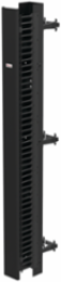 CableTek-EC Vertical Cable Manager Double, 84 Inch x 6 Inch x 9 Inch, Steel, Jet Black