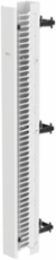 CableTek Vertical Cable Manager Double 84 Inch x 6 Inch x 7 Inch, White Steel