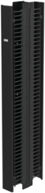 CableTek-EC Vertical Cable Manager 84x6.5x20.85 Inch, Black Steel, 45 Rack Units